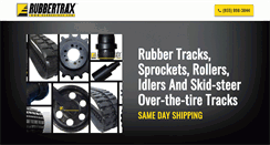 Desktop Screenshot of getrubbertrax.com